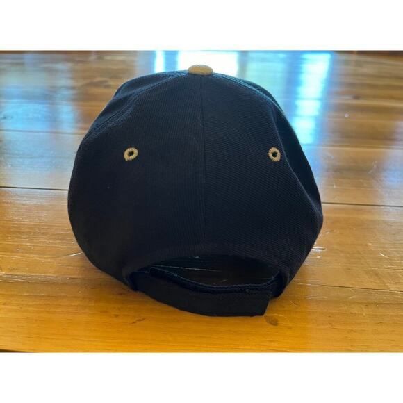 FDNY BASEBALL HAT BALL CAP NAVY YELLOW FIRE DEPARTMENT NEW YORK BADGE MENS - Picture 4 of 7